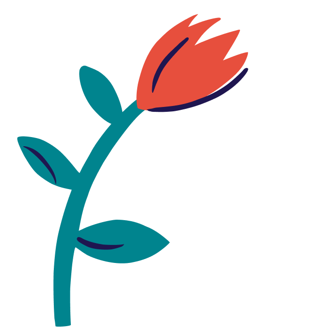 Flower Top Left
